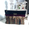 Mustertasche Tweed mit Federn